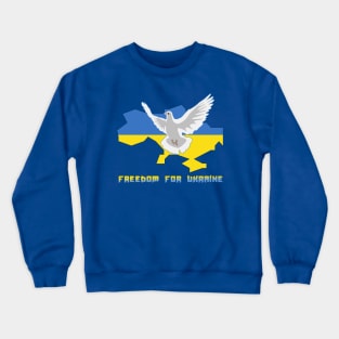 Freedom for Ukraine Crewneck Sweatshirt